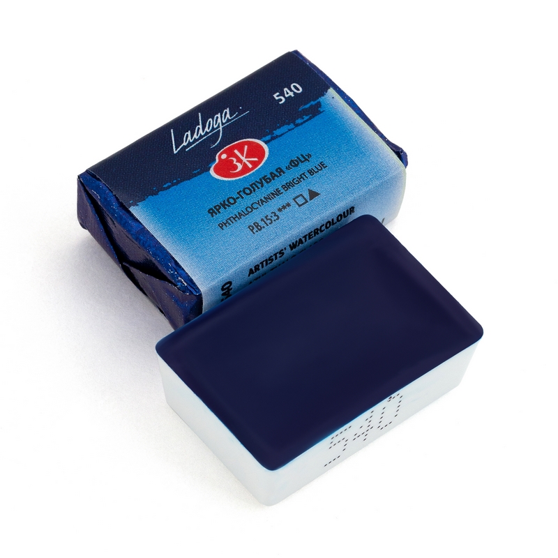 Phthalocyanine bright blue 540 Watercolour