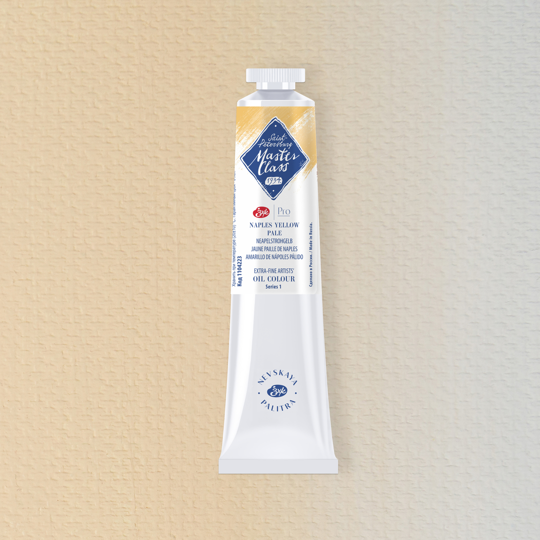 Oil colour "Master Class", Naples Yellow Pale, tube, № 223