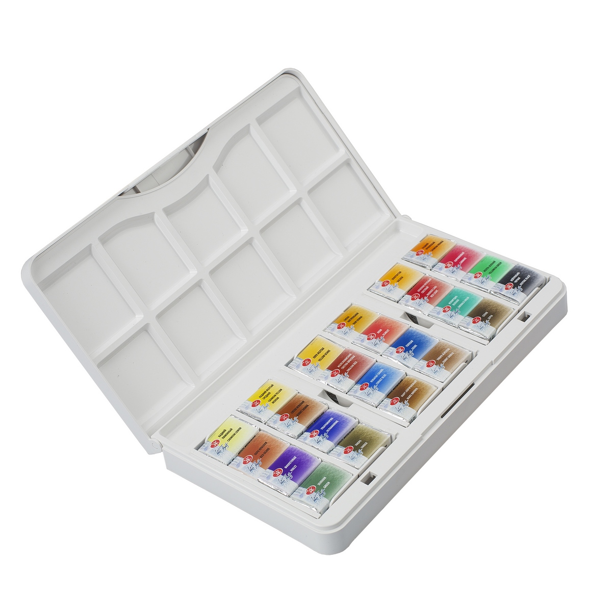 Watercolour set "White Nights" Saint-Petersburg, plastic box