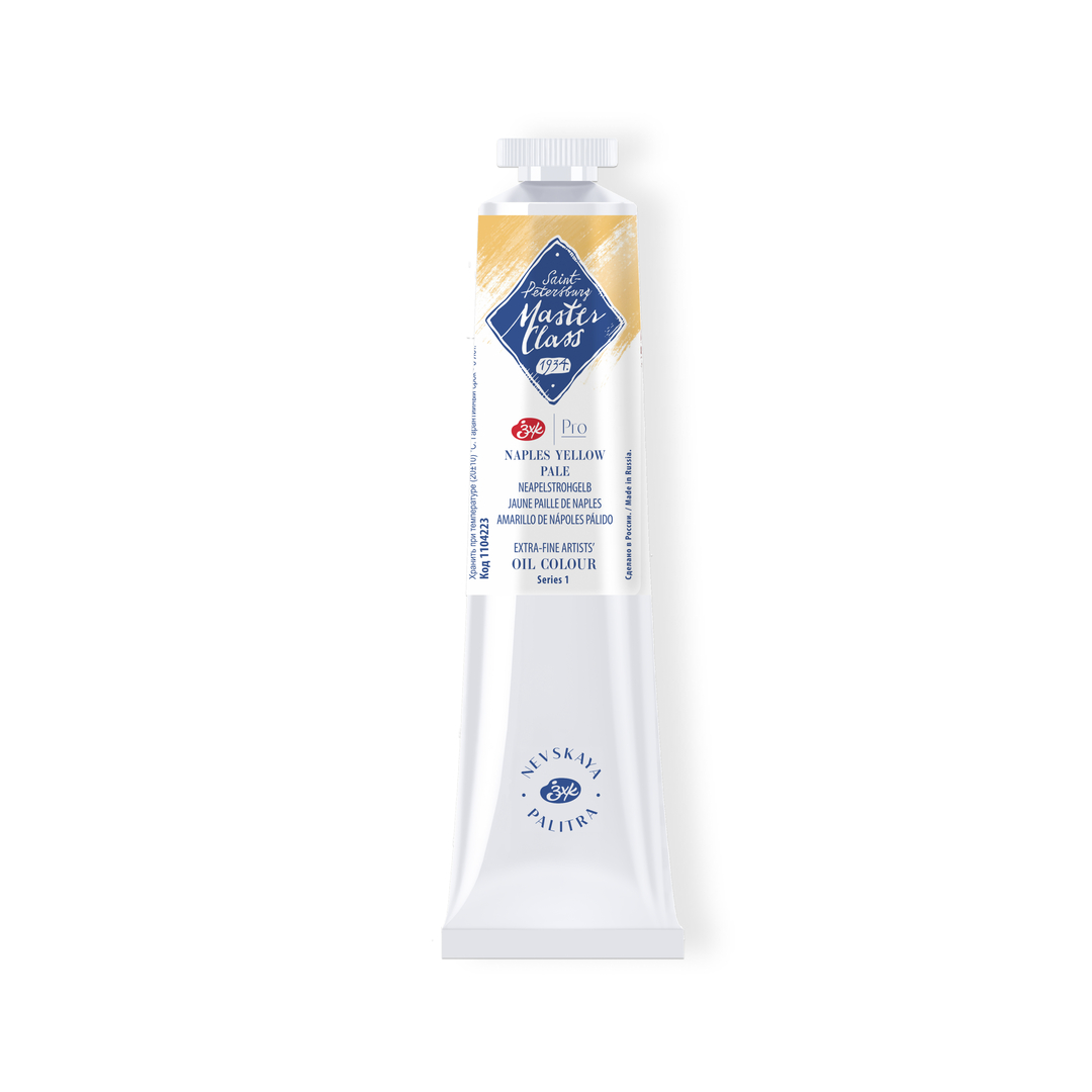 Oil colour "Master Class", Naples Yellow Pale, tube, № 223